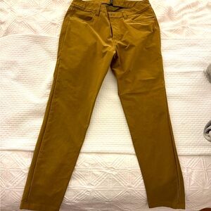 Lululemon slim fit ABC pants size 32 allspice colour